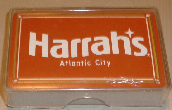 1 Deck HARRAH'S Casino ATLANTIC CITY NJ playing cards
